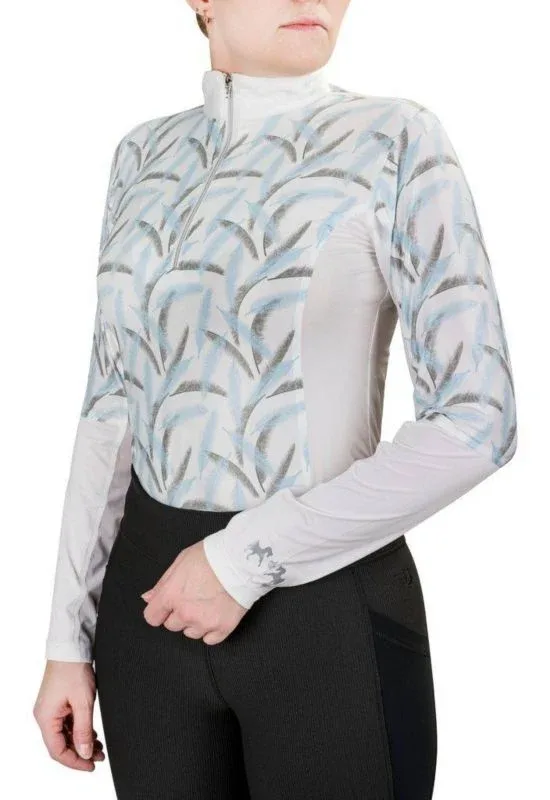 Equine Couture Ladies EquiCool Feather Sport Shirt - Image 2