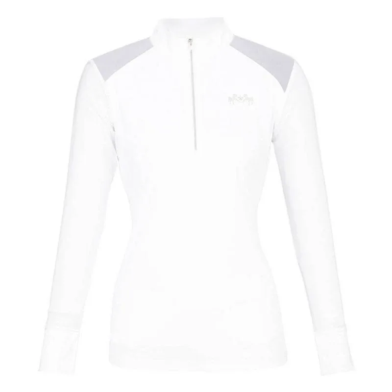 Equine Couture Ladies Erna Equicool LS Show Shirt - Image 2