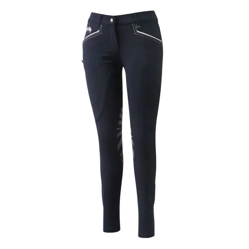 Equine Couture Ladies Lille Knee Patch Breeches - Image 2