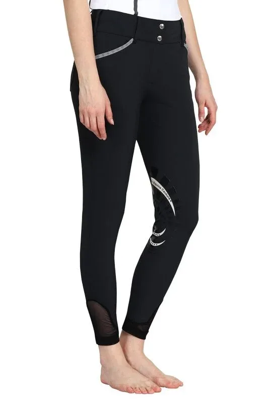 Equine Couture Ladies Malta Knee Patch Breehes - Image 2