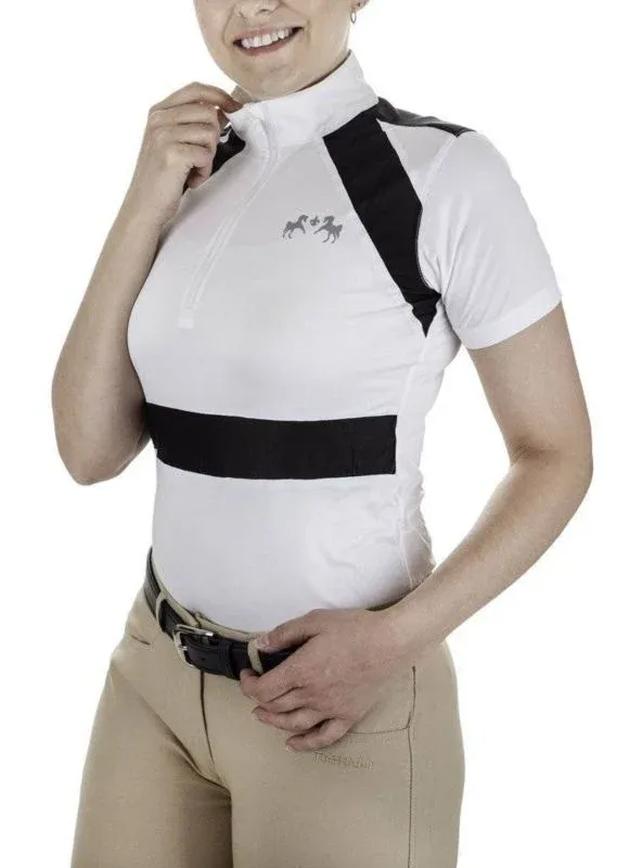 Equine Couture Ladies Nicolette EquiCool Short Sle - Image 2