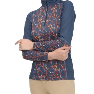 Equine Couture Ladies Snaffle Bridles Sport Shirt