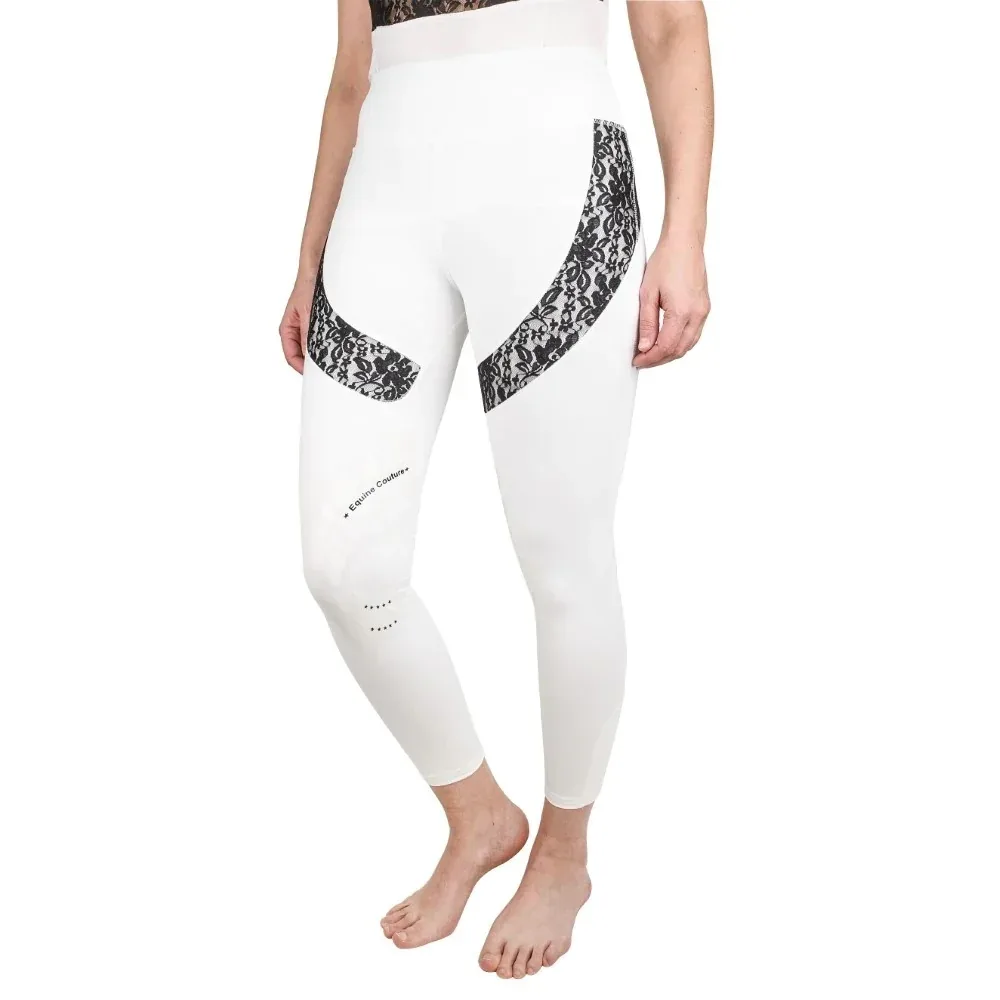 Equine Couture Ladies Spicy Girl Chili Tights - Image 2