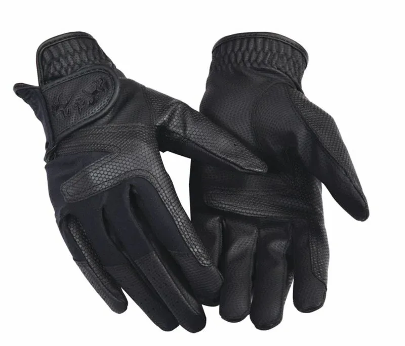 Equine Couture Ladies Stretch Show Gloves Sm Blk