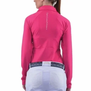 Equine Couture Lady Oslo Knee Patch Breech 32 Wht