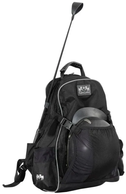 Equine Couture Pro Back PackBk/Wh