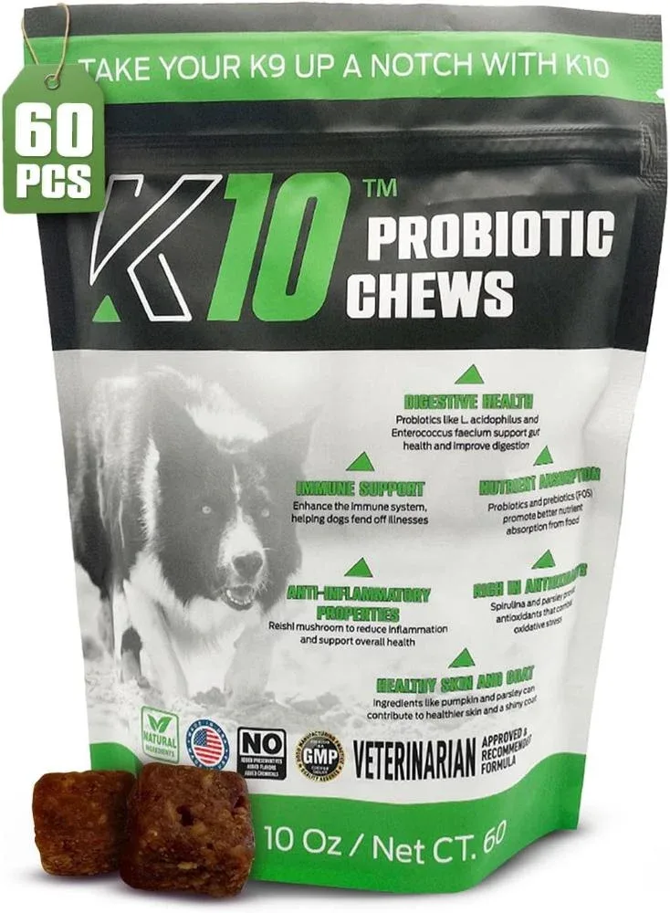 Equinety K10 Probiotic Chew 60ct