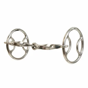 Equisential Fixed O Ring Slow Twist Snaffle
