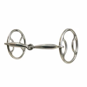 Equisential Fixed O Ring Smooth Snaffle