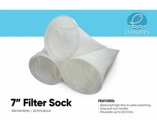 Eshopps Ring Micron Filter White 7 in 25 Pack - Image 2