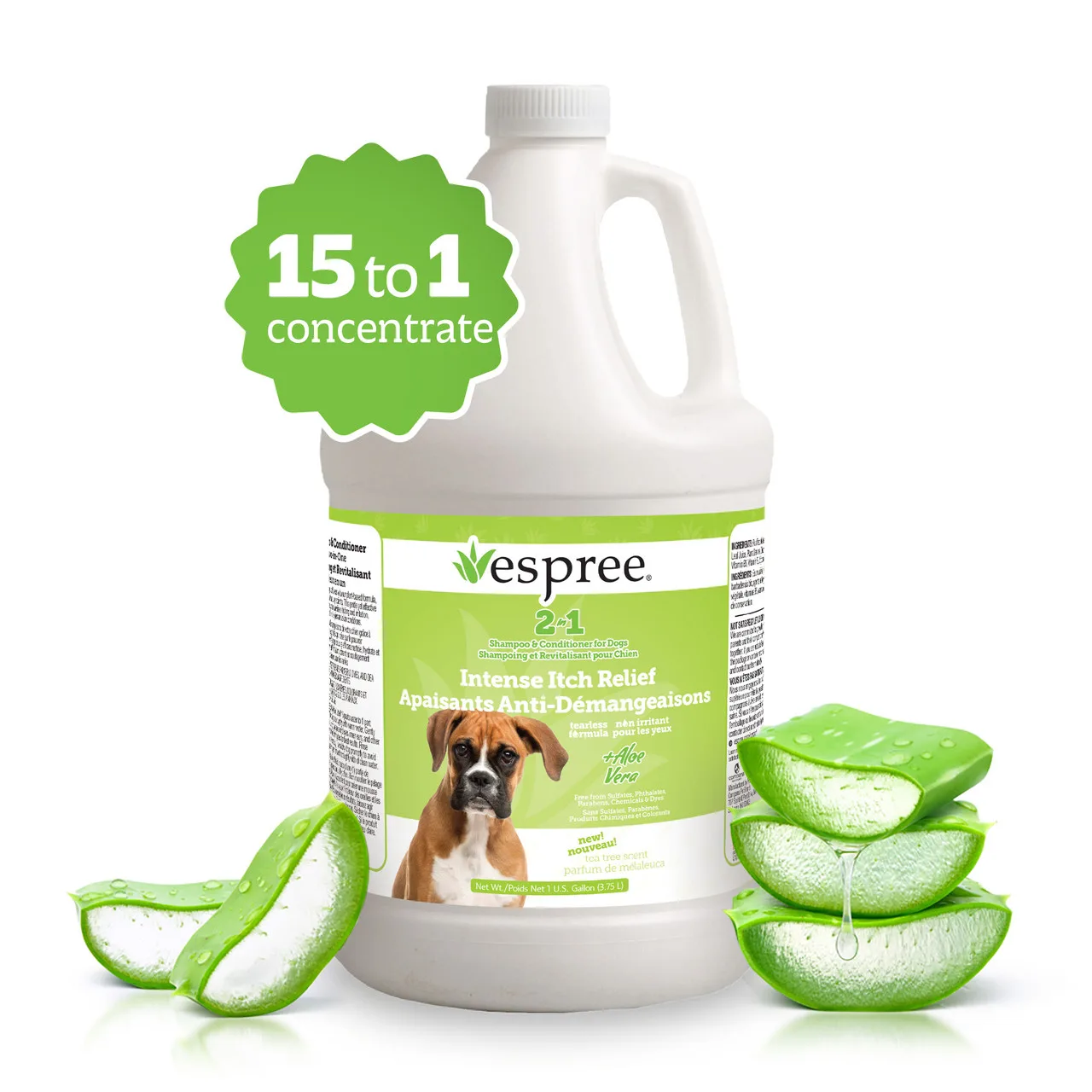 Espree Intense-Itch Relief 2-in-1 Shampoo and Conditioner Gallon
