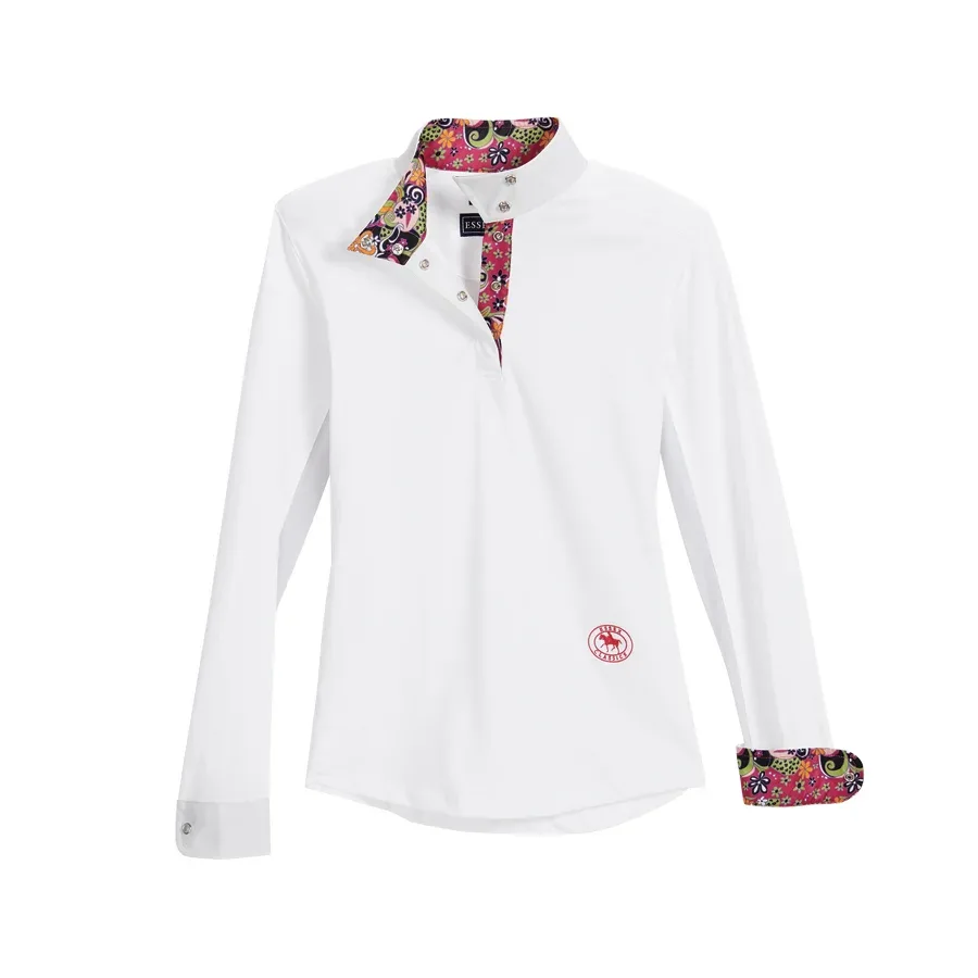Essex Classics Girls’ Talent Yarn® Long Sleeve Show Shirt - Image 2