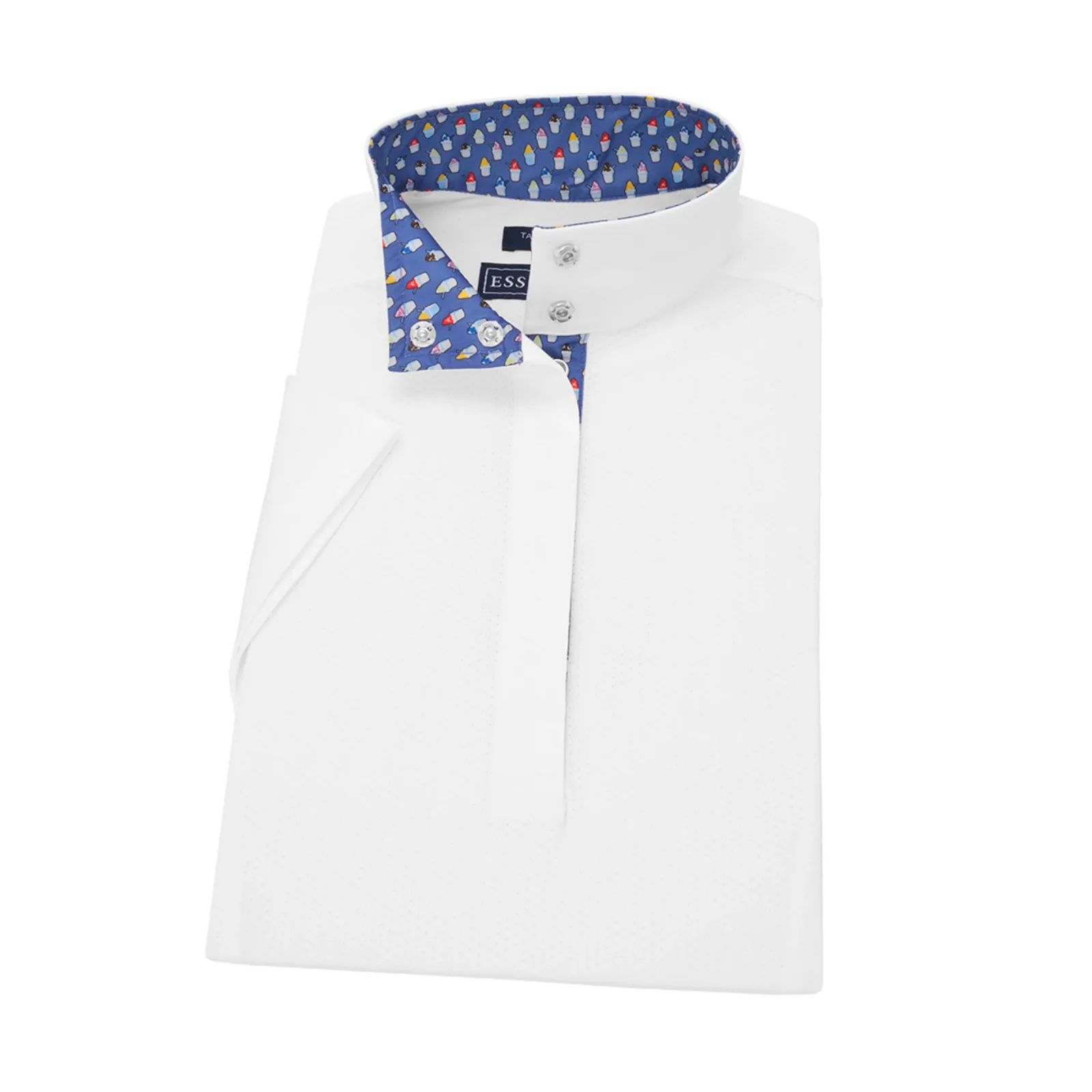 Essex Classics Ladies’ Talent Yarn® Straight Collar Short Sleeve Show Shirt - Image 2