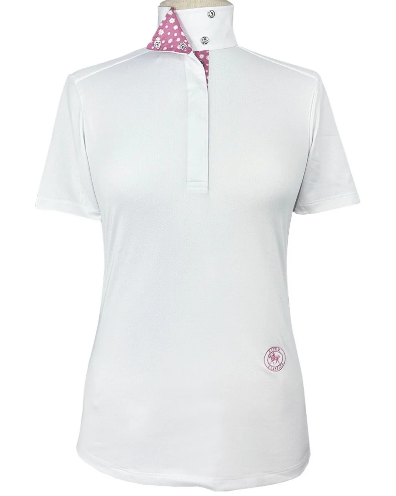 Essex Classics Talent Yarn Girls' Short-Sleeve Show Shirt