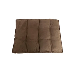 Ethical Pet Sleep Zone Luxe Faux Suede Pillow 32 in Chocolate