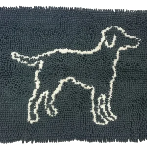 Ethical Products SPOT Clean Paws Mat Grey 35" X 24"