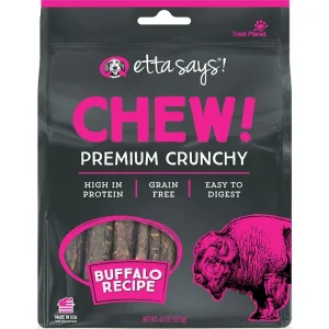 Etta Says Dog Chewy Buffalo 4.5oz {L-x}