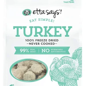 Etta Says! Eat Simple 100% Freeze-Dried Turkey Dog Treats 2.5 oz