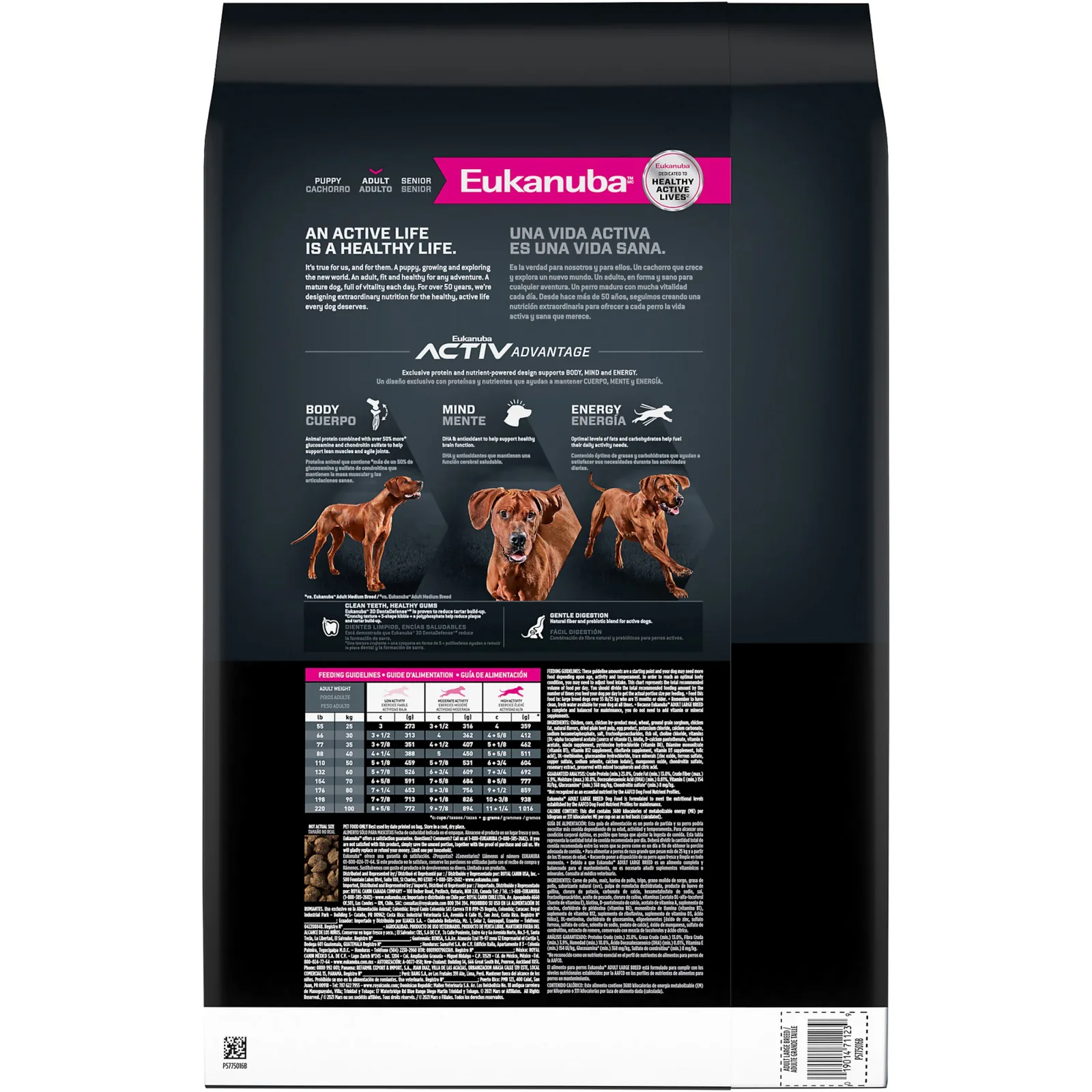 Eukanuba Adult Large Breed Dry Dog Food, 40 lb - Image 2