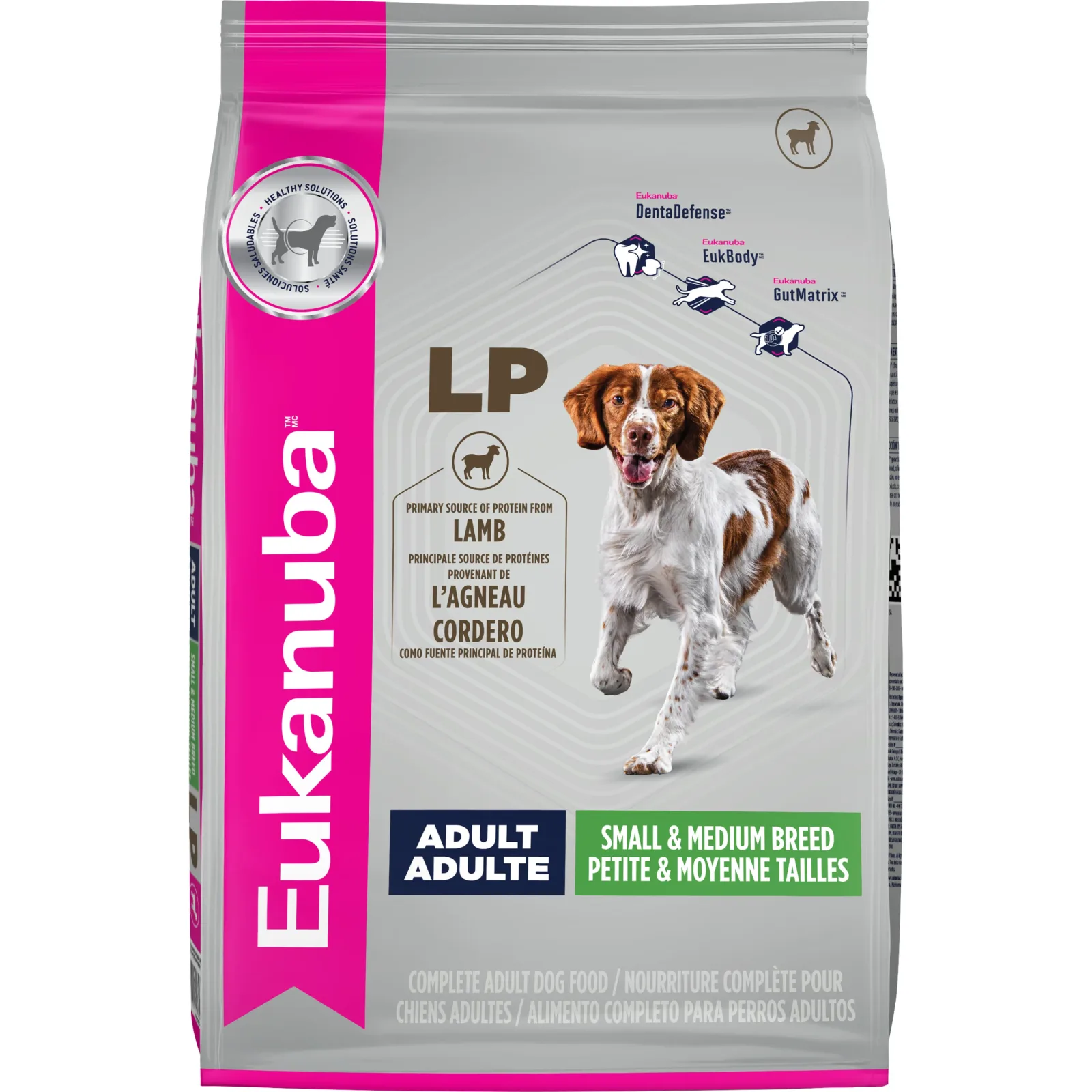 Eukanuba Adult LP Lamb 1st Ingredient Small & Medium Breed Dry Dog Food, 33 lb