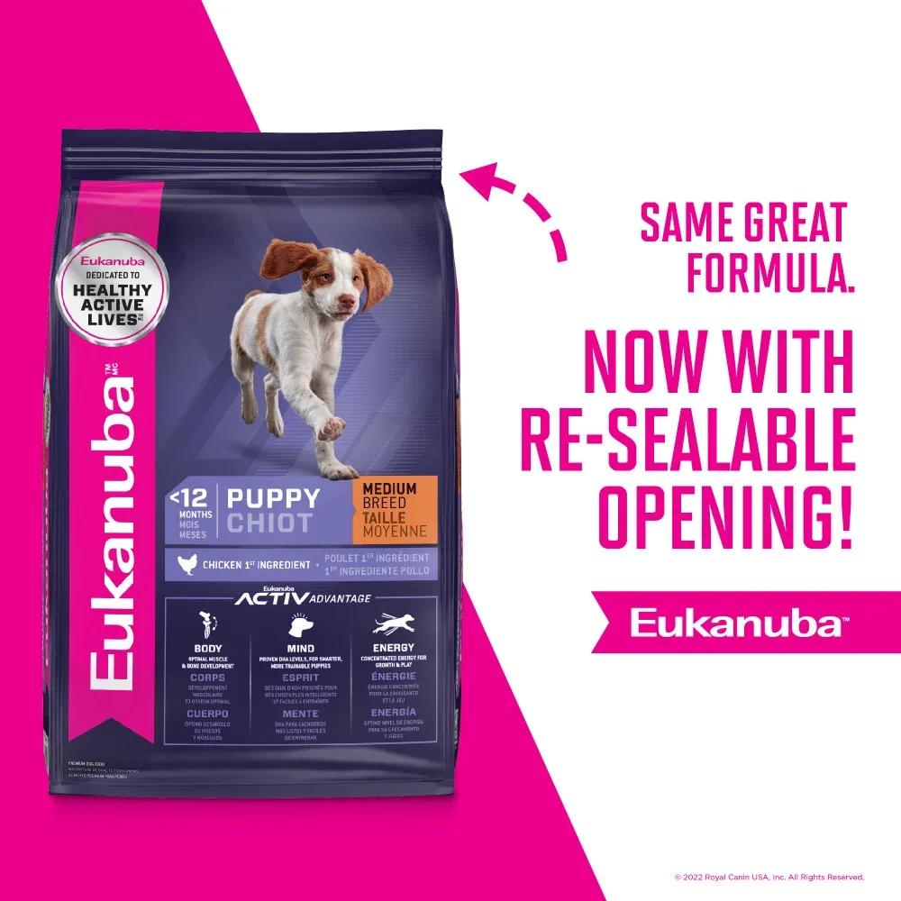 Eukanuba Puppy Early Advantage Chicken Formula Dry Dog Food - Image 2