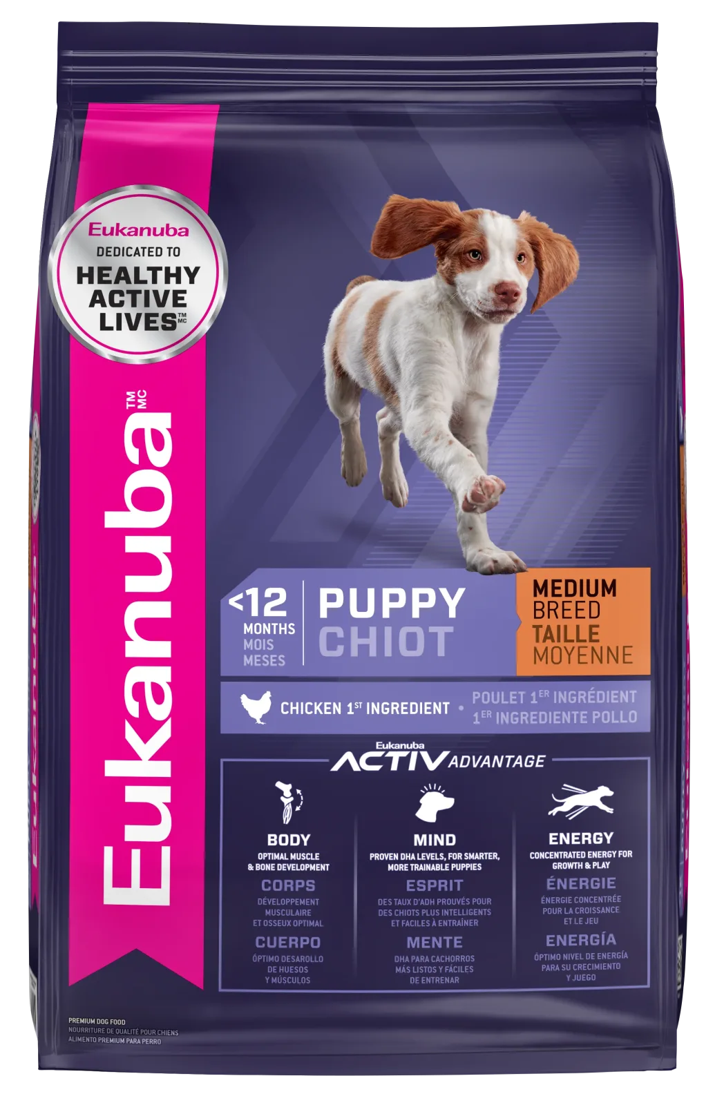 Eukanuba™ Puppy Medium Breed Dry Dog Food, 4.5 lb
