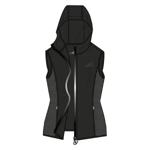 Euro-star Bodywarmer ESMadeleine-Black, 2XL
