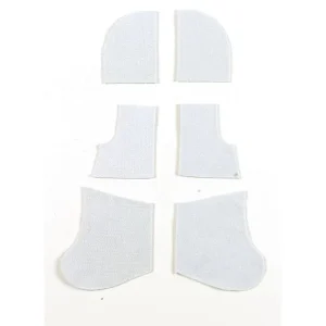 Europa Sheepskin Triple Shim Kit - WoolBk/Wh