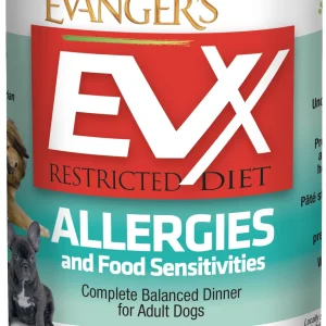 Evanger's EVx Restricted Diet Allergies and Food Sensitivities Wet Dog Food 12ea/12.5 oz