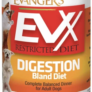 Evanger's EVx Restricted Diet Digestion Bland Diet Wet Dog Food 12ea/12.5 oz