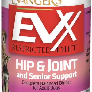 Evanger's EVx Restricted Diet Hip & Joint and Senior Support Wet Dog Food 12ea/12.5 oz