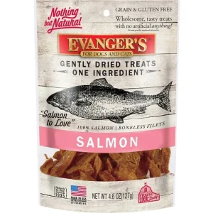 Evanger's Nothing But Natural Gently Dried Salmon Dog & Cat Treats Salmon 4.6 oz