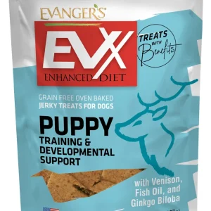 Evanger's Nothing But Natural Grain Free Jerky Dog Treats Venison 4.5 oz