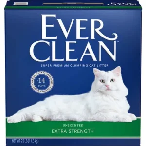Ever Clean Unscented Extra Strength Super Premium Clumping Cat Litter