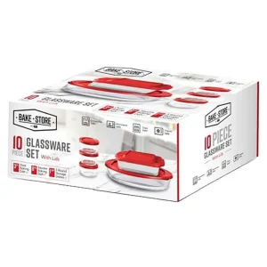 Everyday Everyway Bake & Store Glassware Set 10 pc.
