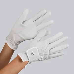 EX DISPLAY - Metaro Competition Riding Gloves White