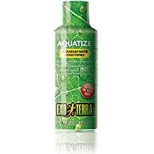 Exo Terra Aquatize Water Conditioner 4oz Pt1979{L+7}