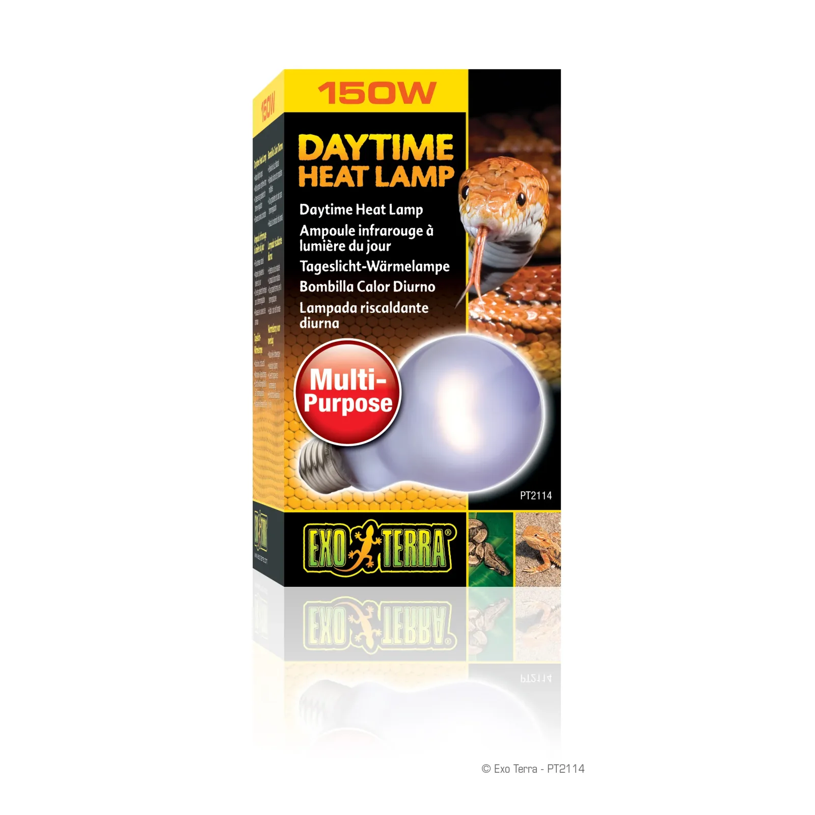 Exo Terra Daytime Heat Lamp, 150W
