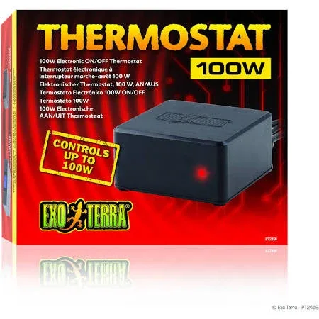 Exo Terra Electronic On Off Thermostat 100w Pt2456