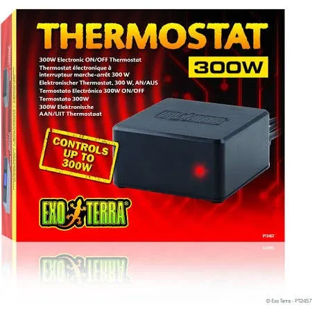 Exo Terra Electronic On Off Thermostat 300w Pt2457{R}