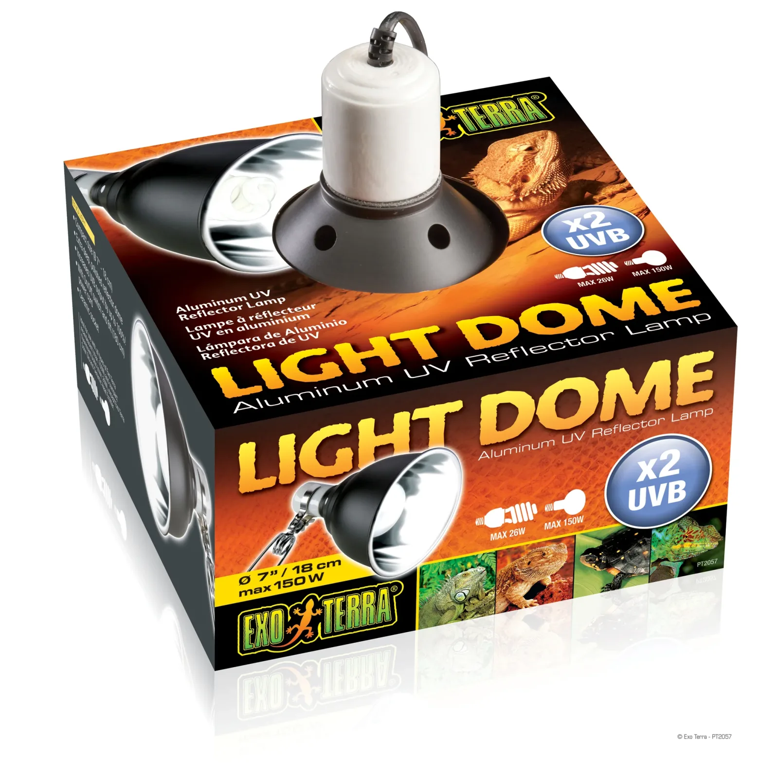 Exo Terra Mirror Dome Light 7" - Image 2