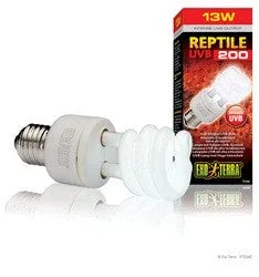 Exo Terra Rept Uvb 200 Intense Cfl 13w Pt2340{L+7}