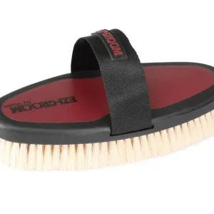 Ezi-Groom Grip Body Brush With Goat Hair