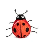 FabDog Dog Faball Ladybug Small - Image 2