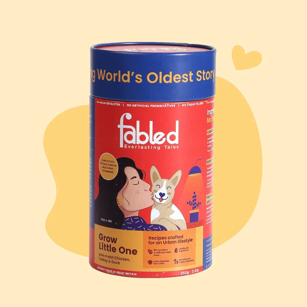 Fabled Grow Little One Fresh Chicken Turkey & Duck Small Medium Dog Dry Food - Image 2