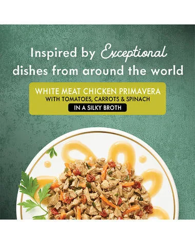 Fancy Feast Elegant Medleys White Meat Chicken Primavera Canned Cat Food - Image 2