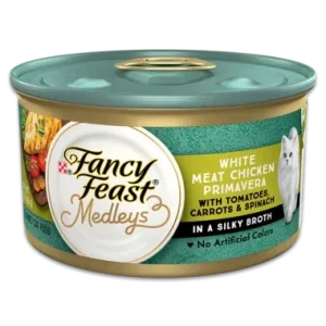 Fancy Feast Elegant Medleys White Meat Chicken Primavera Canned Cat Food