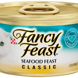 Fancy Feast Gourmet Seafood Canned Cat Food