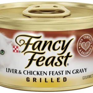 Fancy Feast Grilled Liver and Chicken Canned Cat Food