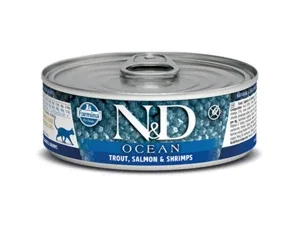 Farmina Natural & Delicious Ocn T/s/s Cat 24/2.5z {L+x} (D)